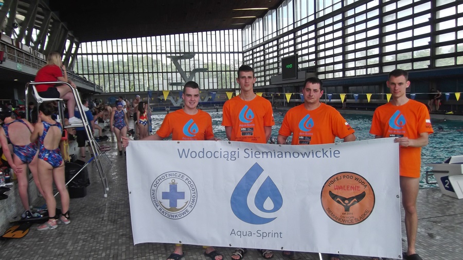 Hokej pod wodą Walenie Londyn 2015